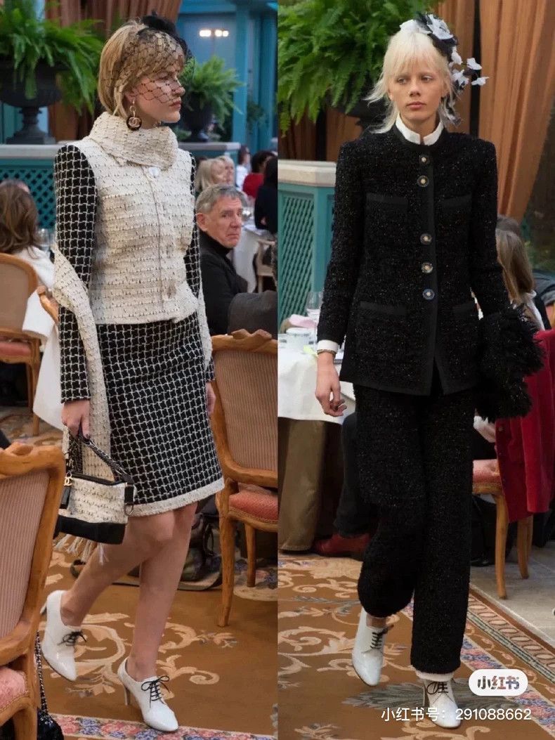 Chanel Chanel Metropolitan series black and white tweed skirt Size 25" / US 0 / IT 36 - 9 Thumbnail