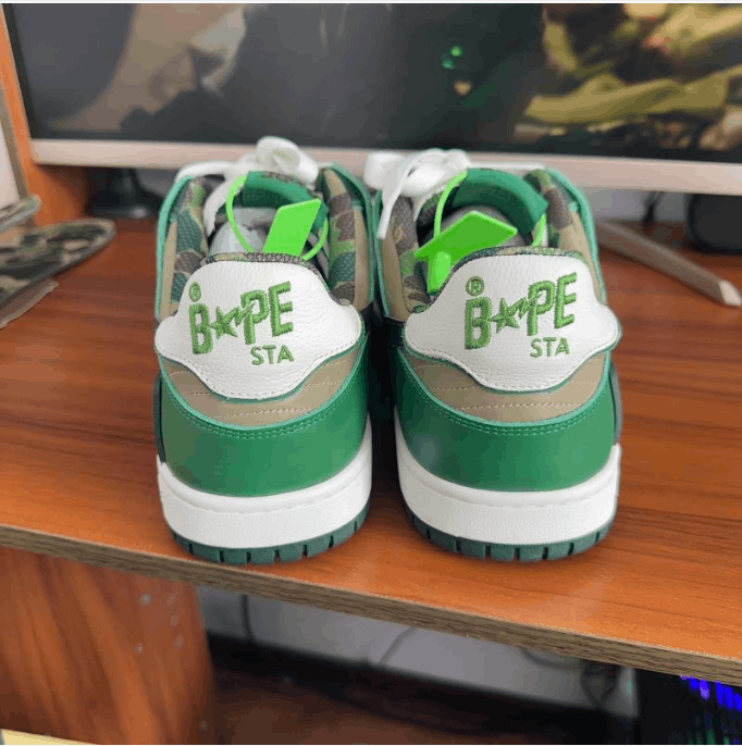 Bape Bape Low-Top Sneakers Size US 13 / EU 46 - 3 Thumbnail