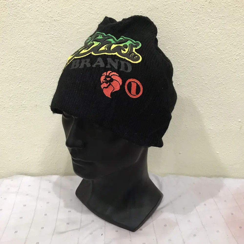 Vintage Nesta Brand Overprint Beanie Hat Size ONE SIZE - 6 Thumbnail