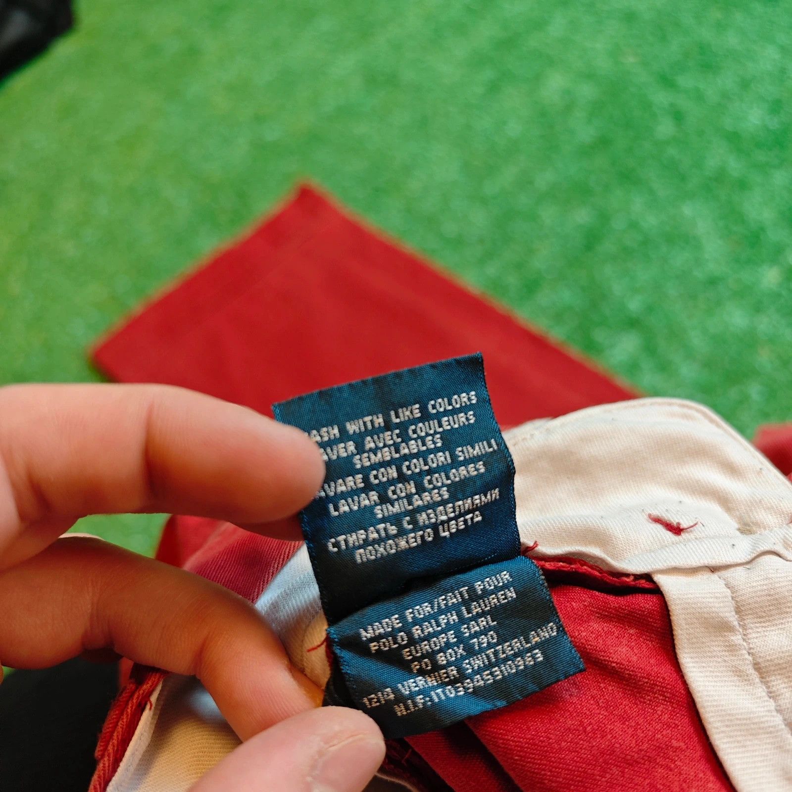 Polo Ralph Lauren × Vintage Vintage Polo Ralph Lauren Chino Pants 30x32 red trousers Size US M / EU 48-50 / 2 - 11 Thumbnail