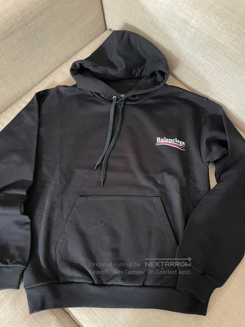 Balenciaga Balenciaga Black Coke Hoodie Size US XS / EU 42 / 0 - 1 Thumbnail