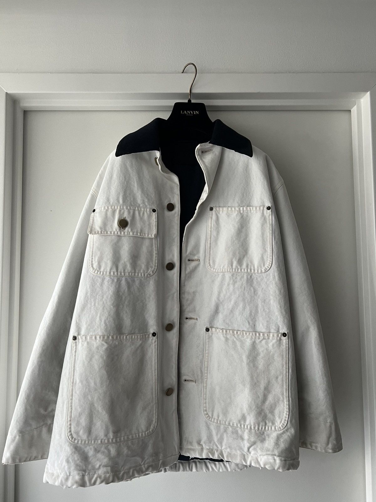 Prada Prada FW24 oversized cotton Jacket Size US XS / EU 42 / 0 - 1 Thumbnail
