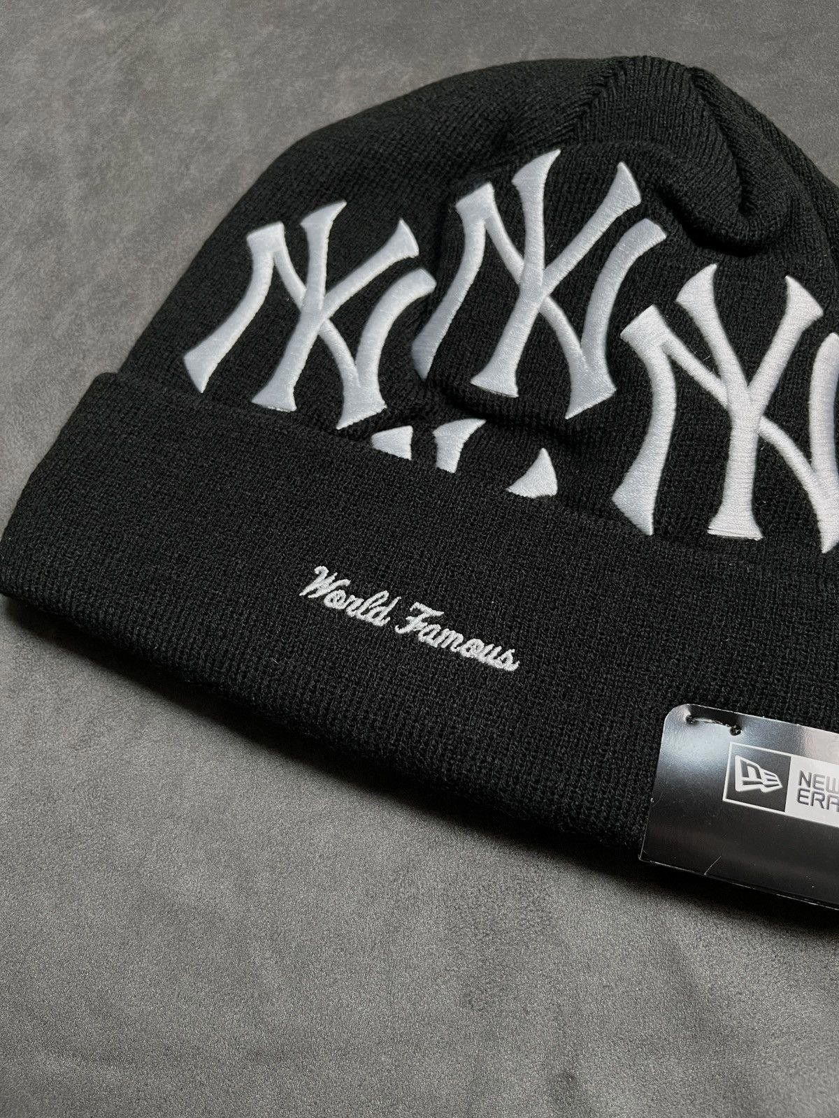 MLB × Supreme Rare FW21 Supreme New York Yankees New Era Box Logo Beanie Size ONE SIZE - 4 Thumbnail
