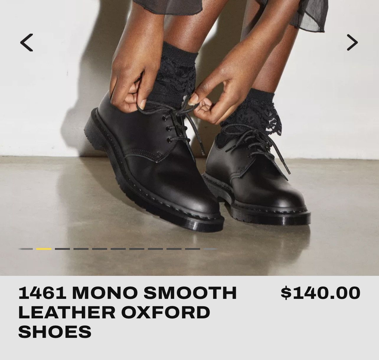 【ブランド】Dr.Martens 1461 mono black 1461MONO 3ホールシューズ
