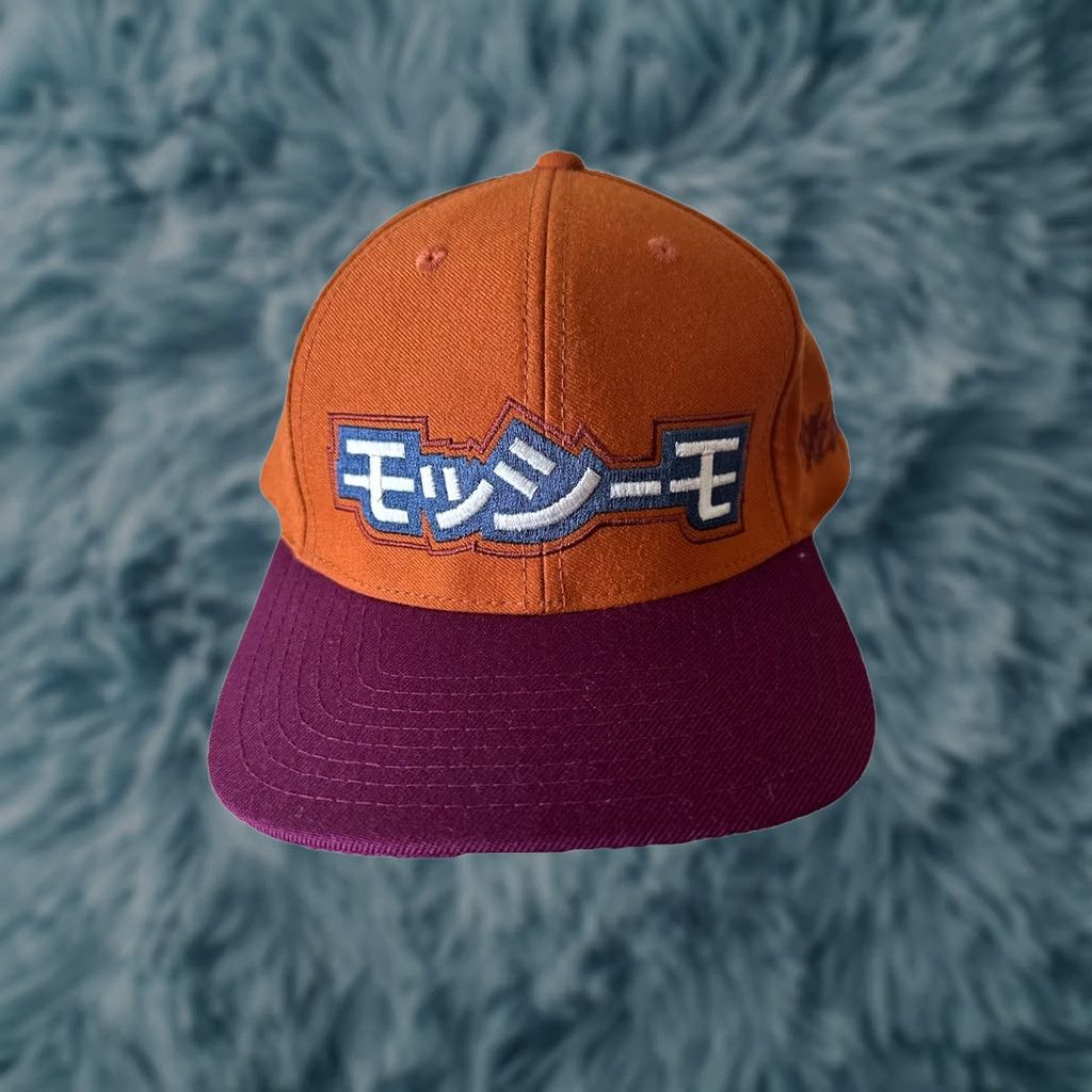 Mossimo VINTAGE Mossimo Anime SnapBack Hat 90s Orange Wool Adjustable One Size Men Boys Mens Womens 90s RARE NWOT Stussy Skate Streetwear Taiwan Size ONE SIZE - 1 Thumbnail
