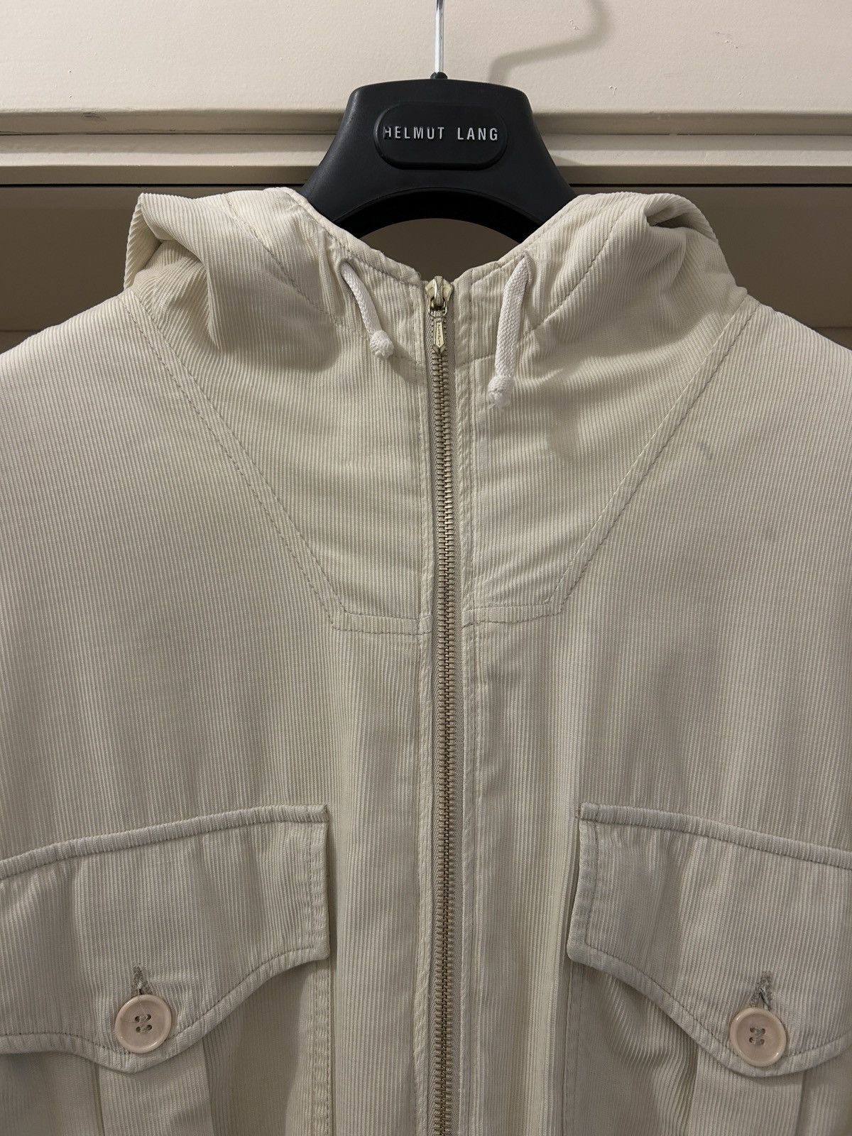 Helmut Lang Helmut Lang 1997 cord hooded utility jacket Size US M / EU 48-50 / 2 - 4 Thumbnail