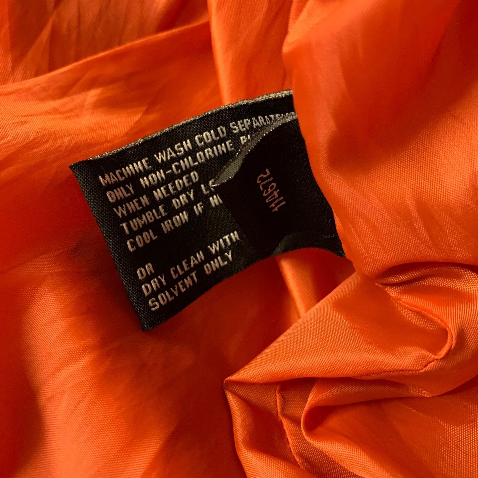 London Fog LONDON FOG L Orange Polyester Double Breasted Trench Coat Size L / US 10 / IT 46 - 6 Thumbnail