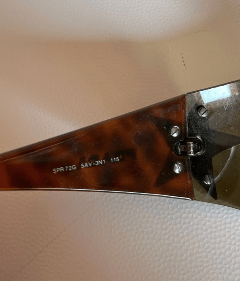 Prada PRADA Sunglasses Star Rimless Sport Flame Vintage Size ONE SIZE - 5 Thumbnail