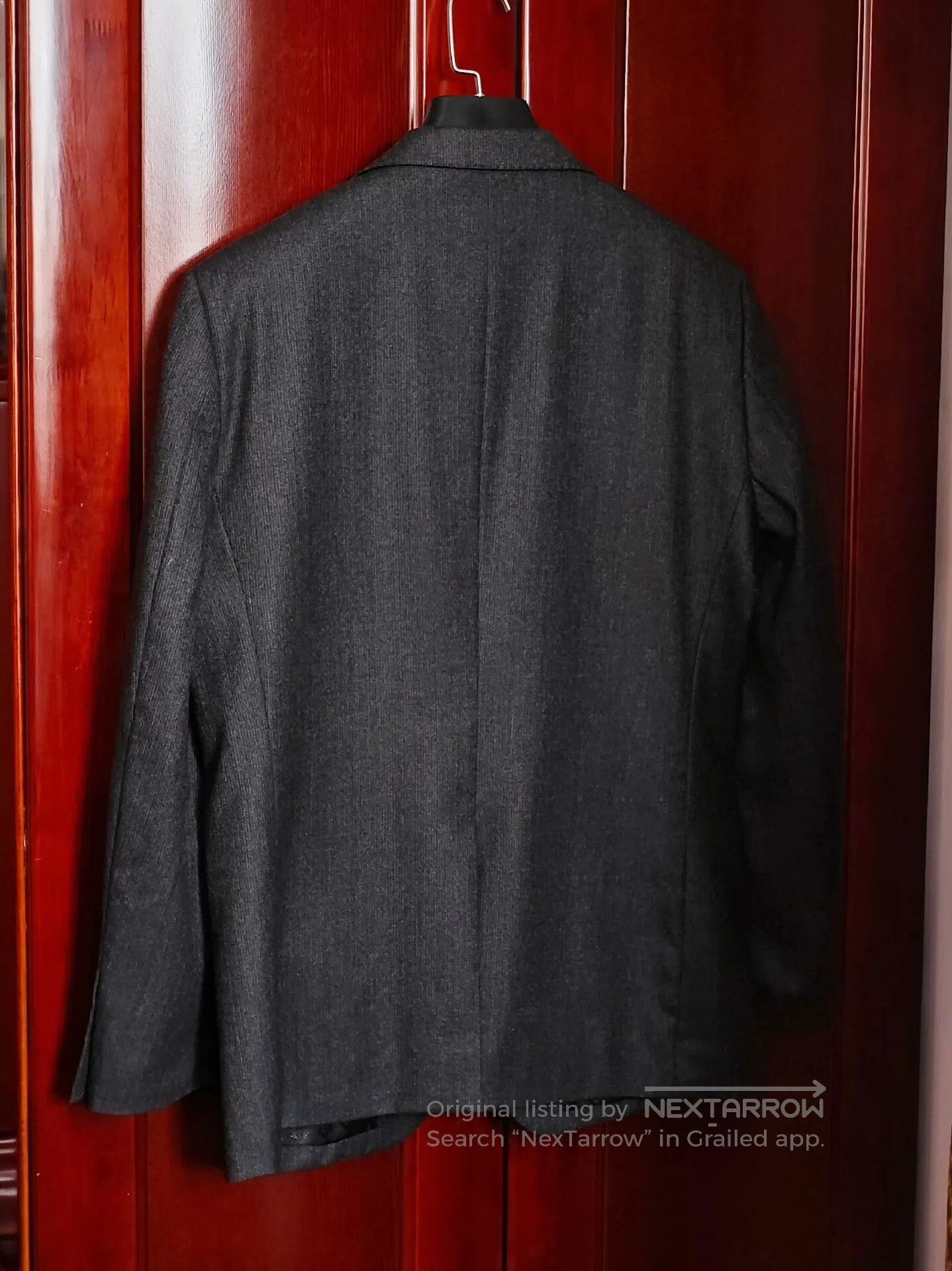 Japanese Brand Italian Custom Wool Suit with Stripes. Size US M / EU 48-50 / 2 - 2 Thumbnail