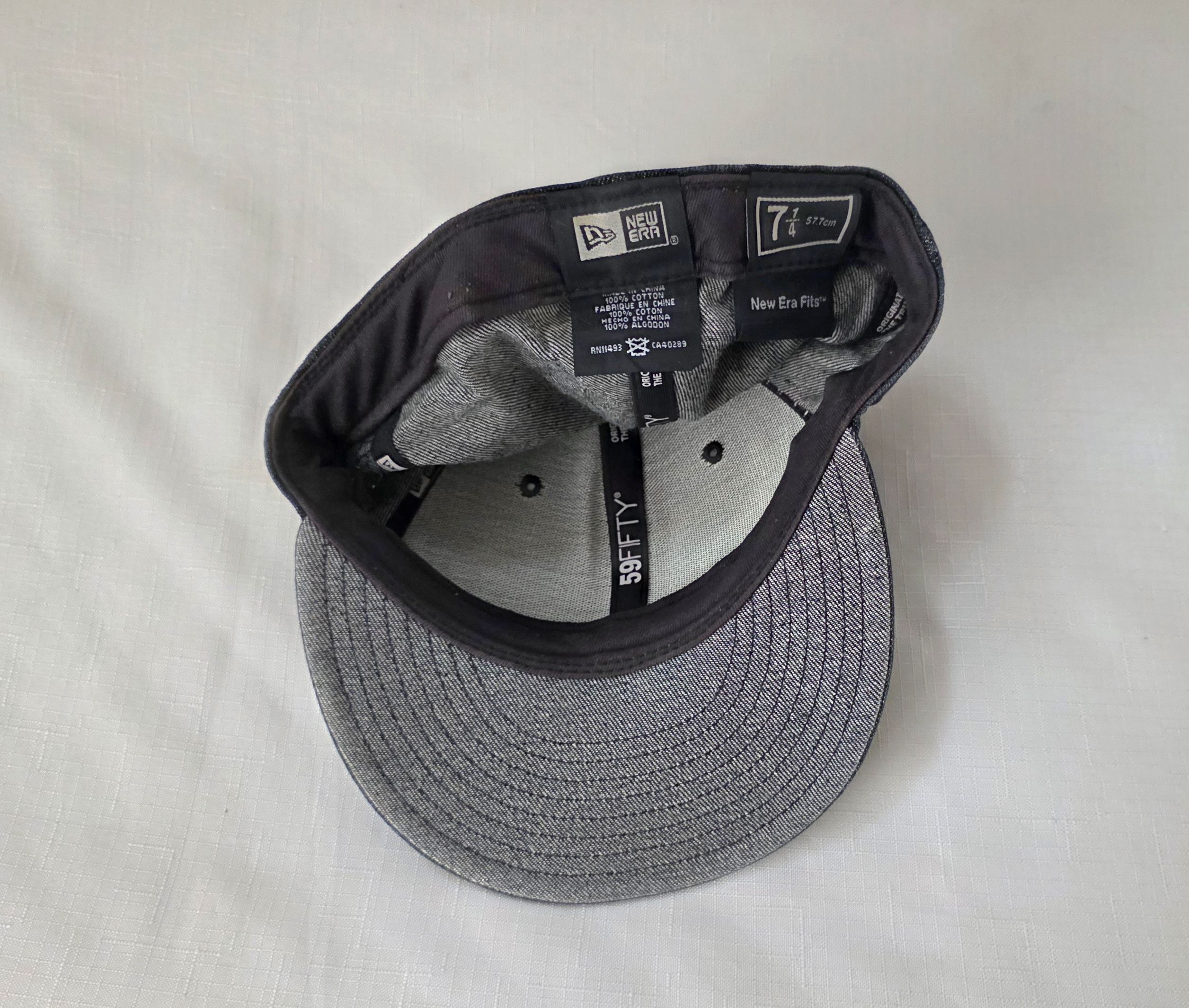 New Era New Era X Adio rare denim black gray Skateboard hat 7 1/4 Size ONE SIZE - 5 Thumbnail