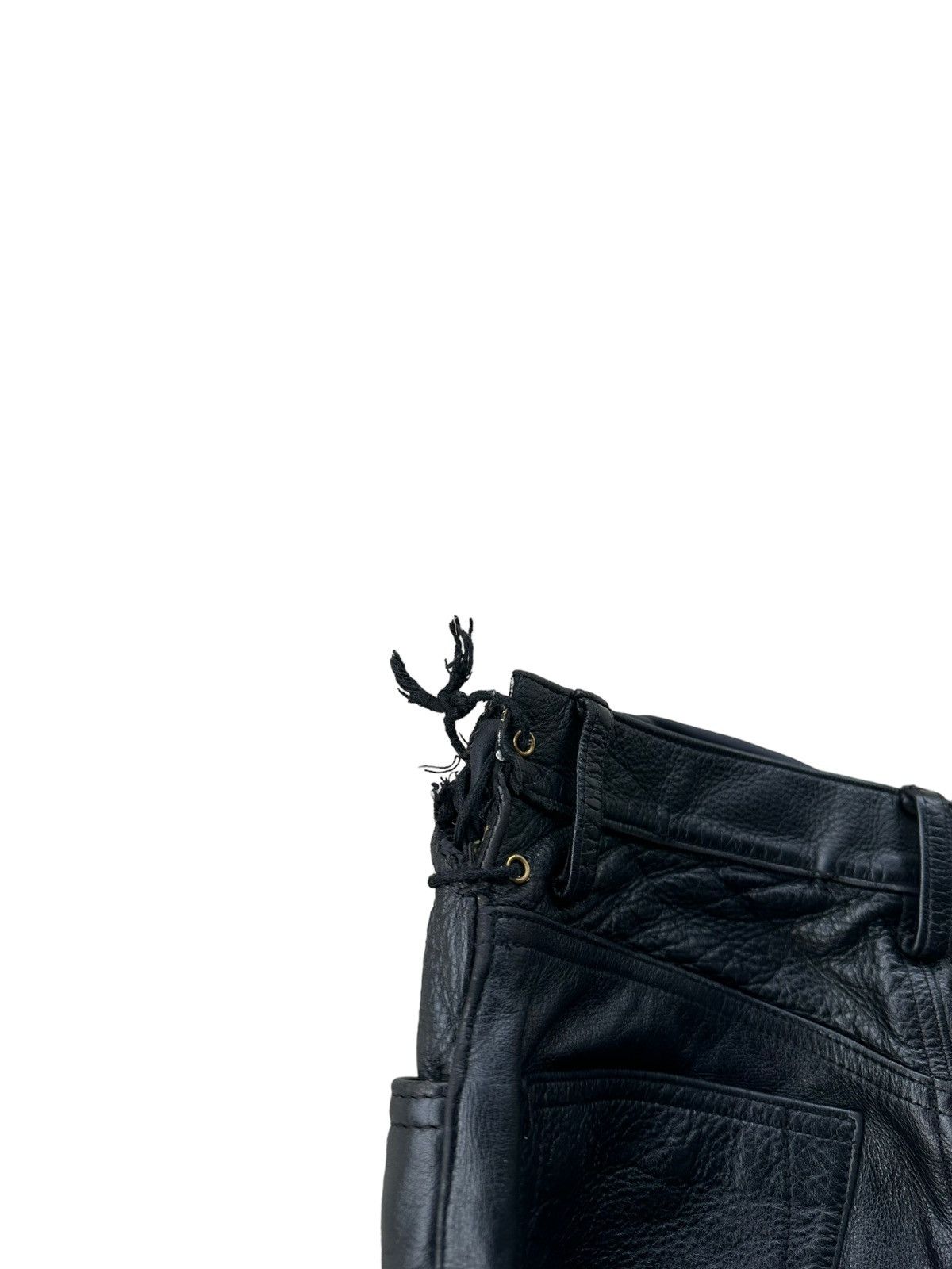 Johnbull Vintage 80s Johnbull leather pants Size US 29 - 6 Thumbnail