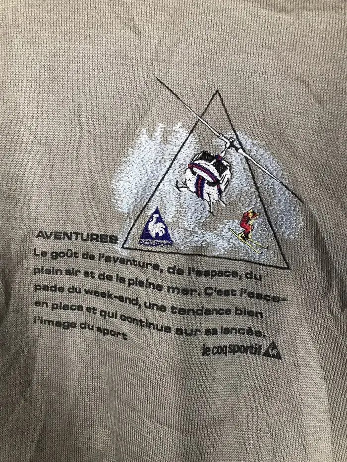 Le Coq Sportif Vintage Le Coq Sportif Sweatshirts Size US L / EU 52-54 / 3 - 5 Thumbnail