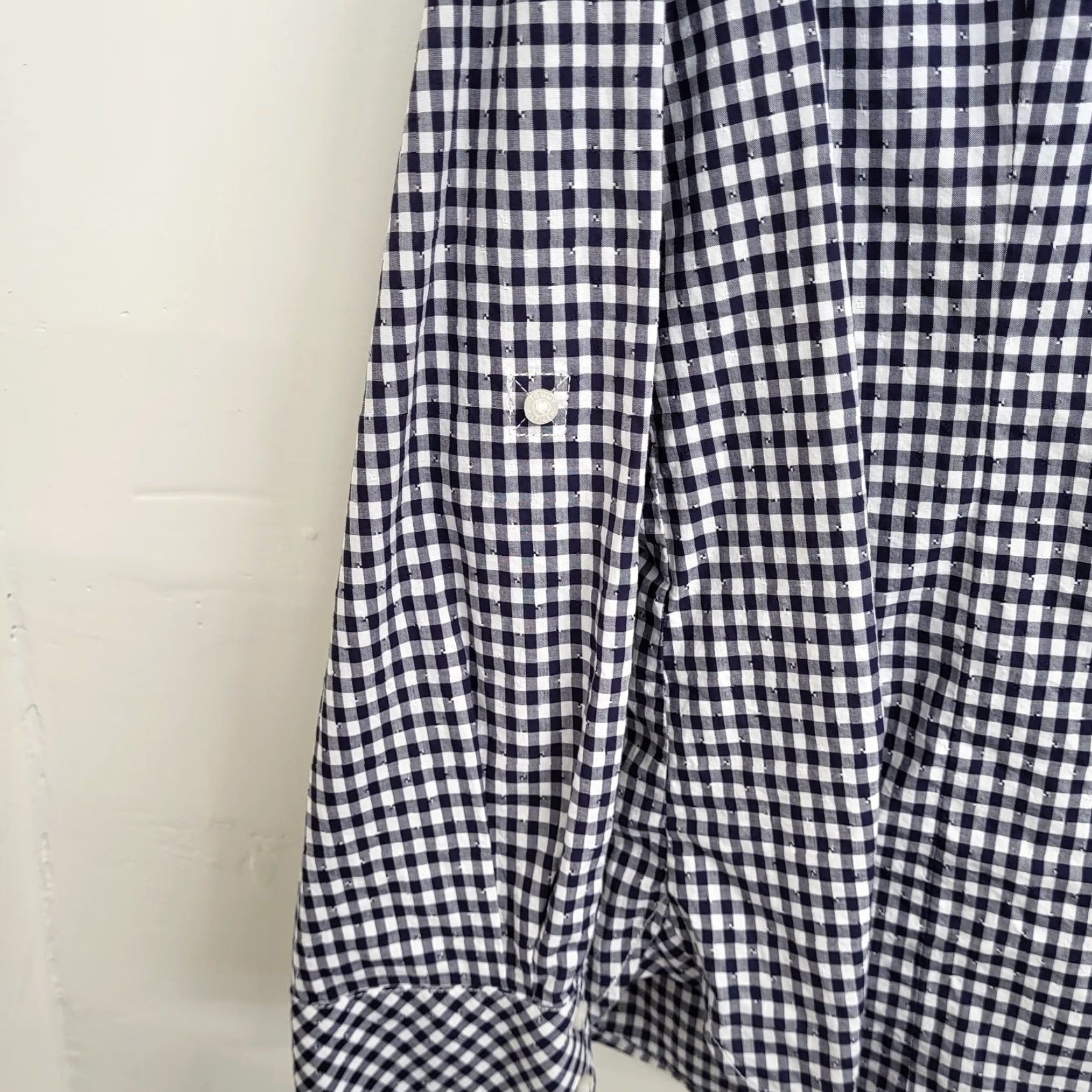 Tommy Hilfiger Tommy Hilfiger Shirt Women's Size XL Gingham Check Button Down Long Sleeve Blue Size XL / US 12-14 / IT 48-50 - 7 Thumbnail