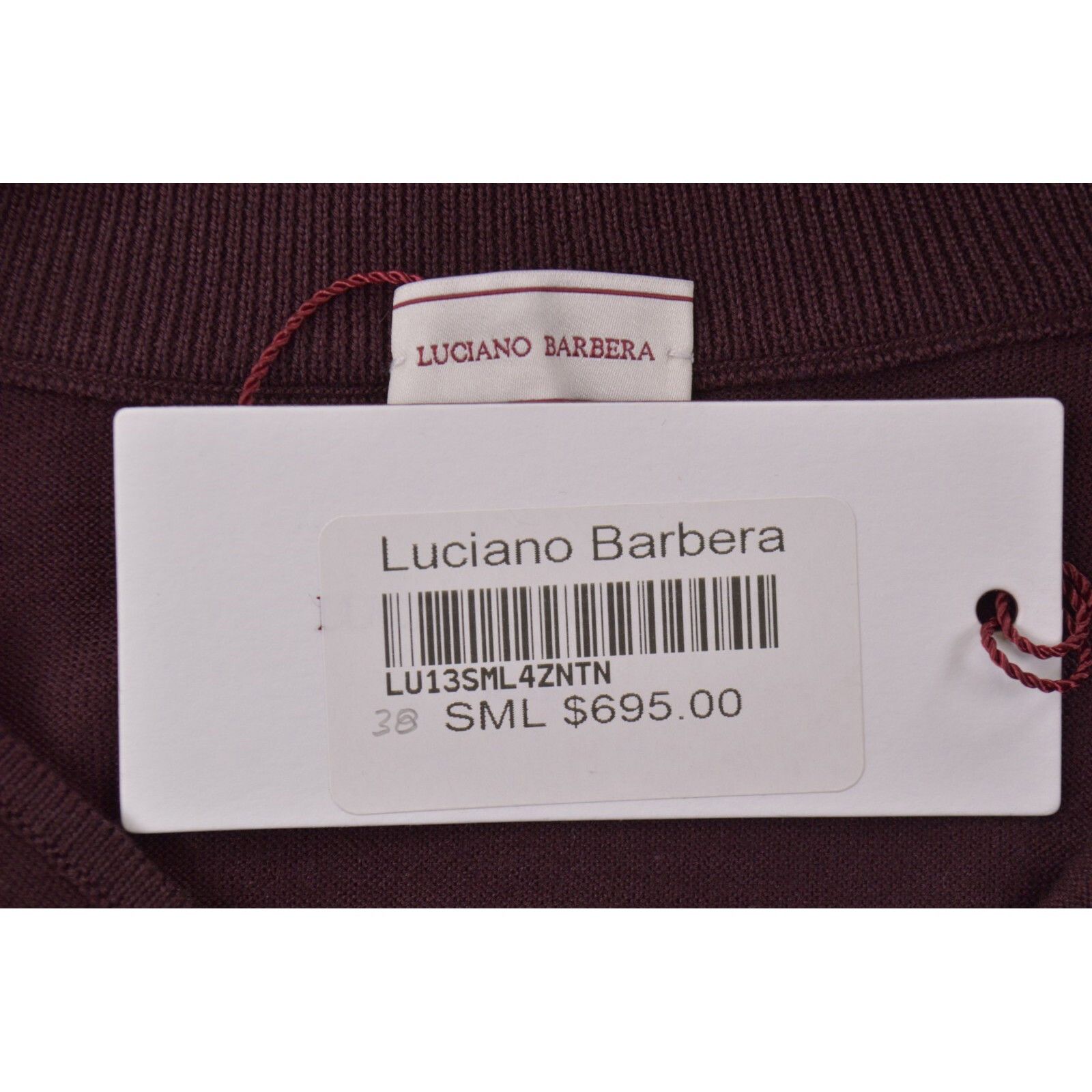 Luciano Barbera Luciano Barbera Sweater Size US S in Red Size US S / EU 44-46 / 1 - 3 Thumbnail