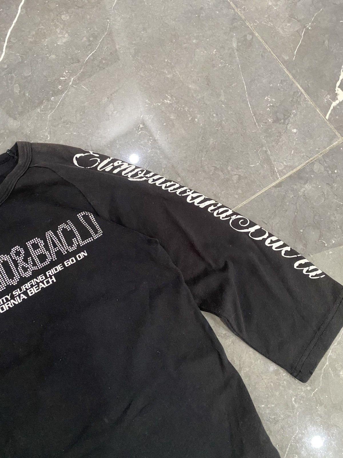Hedi Slimane Bless japanese raglan black shirt glitter hedi boys Size US S / EU 44-46 / 1 - 3 Thumbnail