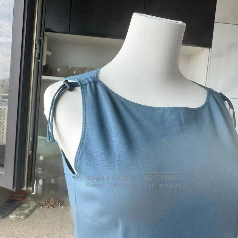 Burberry Burberry M Blue Short Sleeve Dress. Size M / US 6-8 / IT 42-44 - 7 Thumbnail