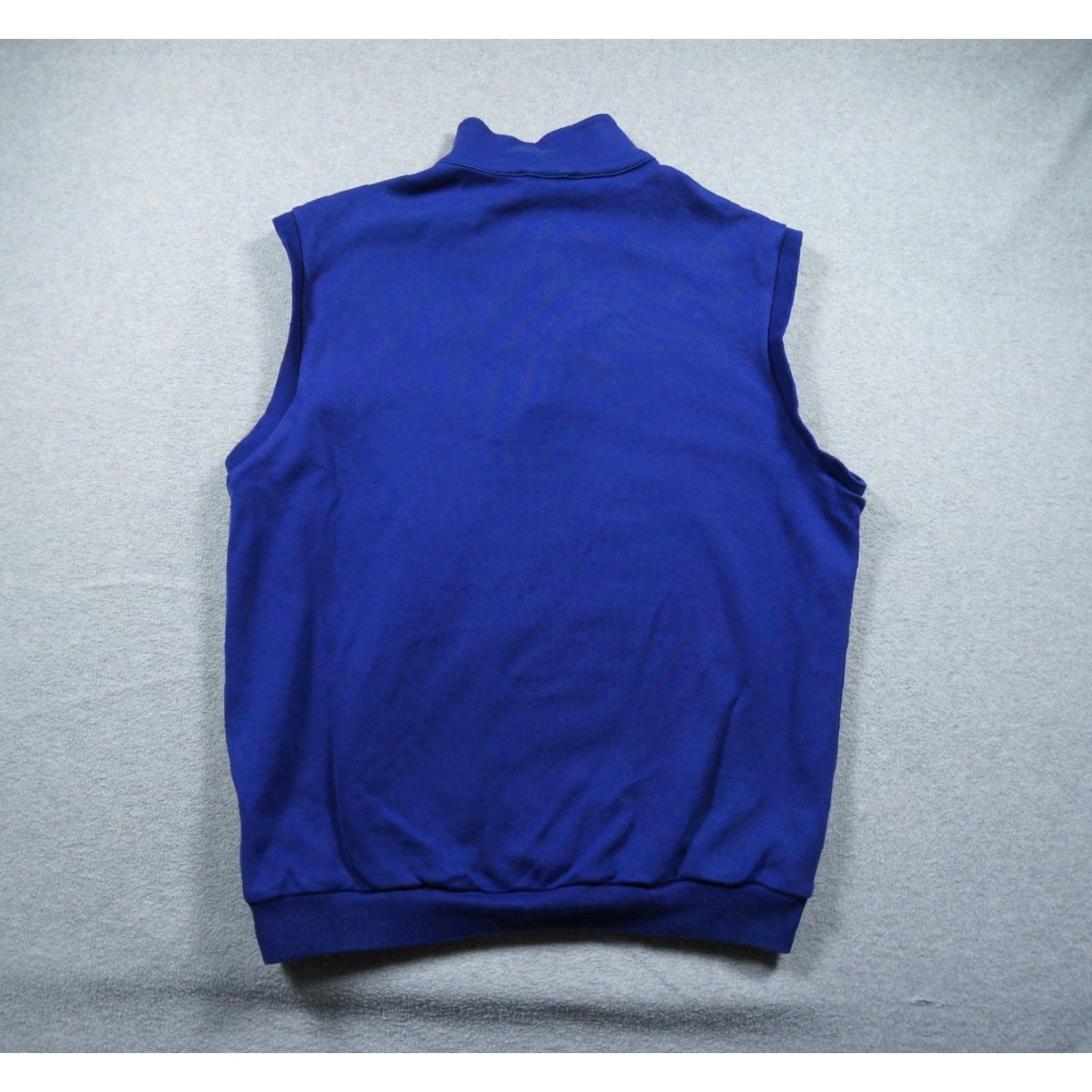 Vintage St Andrews Links Vest Mens Medium Blue Quarter Zip Golf Outdoors Preppy Adult Size US M / EU 48-50 / 2 - 5 Thumbnail