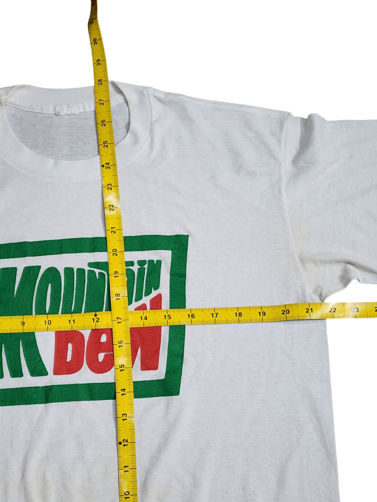 Mountain Dew × Vintage Vintage Mountain Dew Shirt 90s Tee Promo shirt Size US L / EU 52-54 / 3 - 4 Thumbnail
