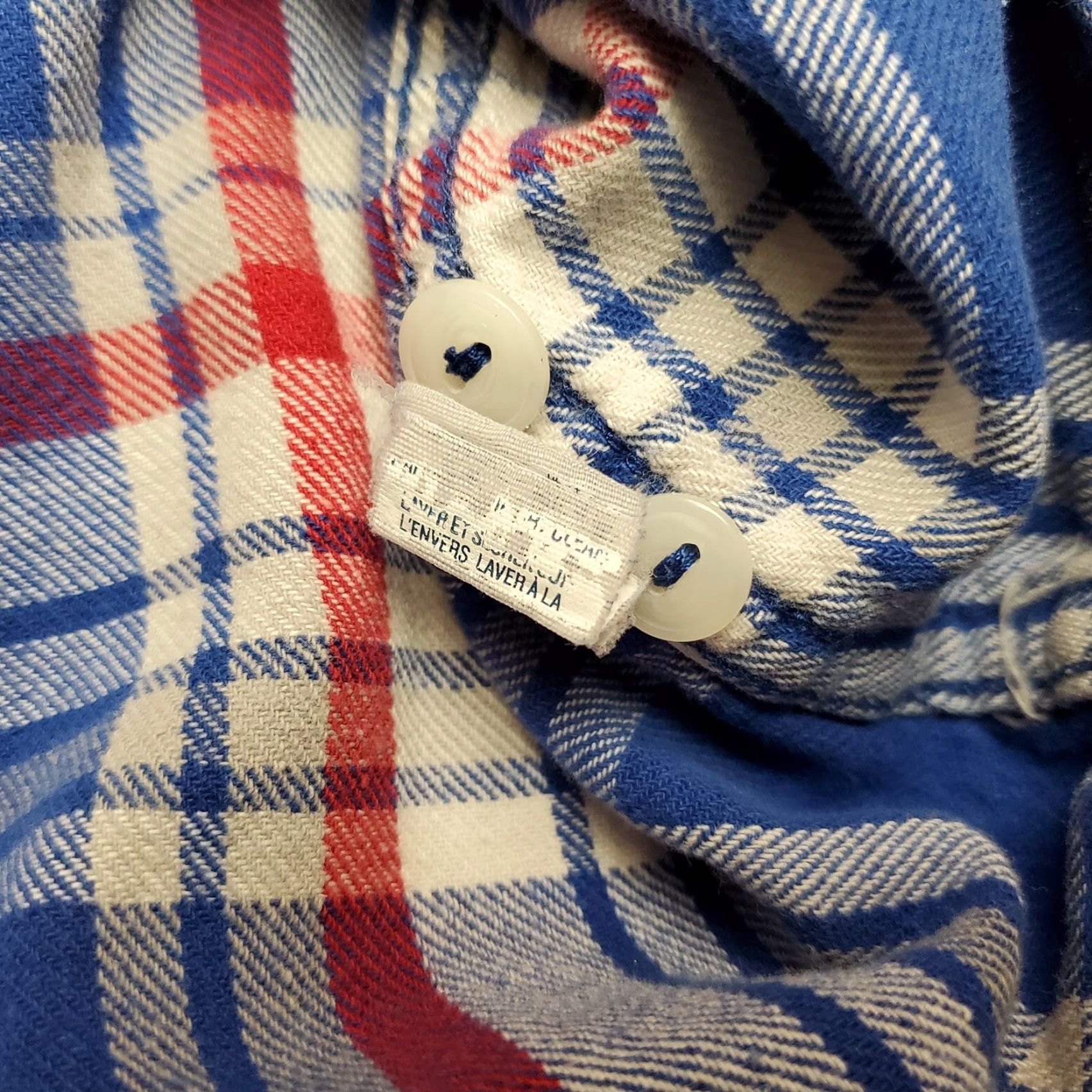 Old Navy VINTAGE Old Navy Flannel Shirt Mens M Blue Plaid 100% Cotton Outdoor Button-Up Casual Mens Size US M / EU 48-50 / 2 - 6 Thumbnail