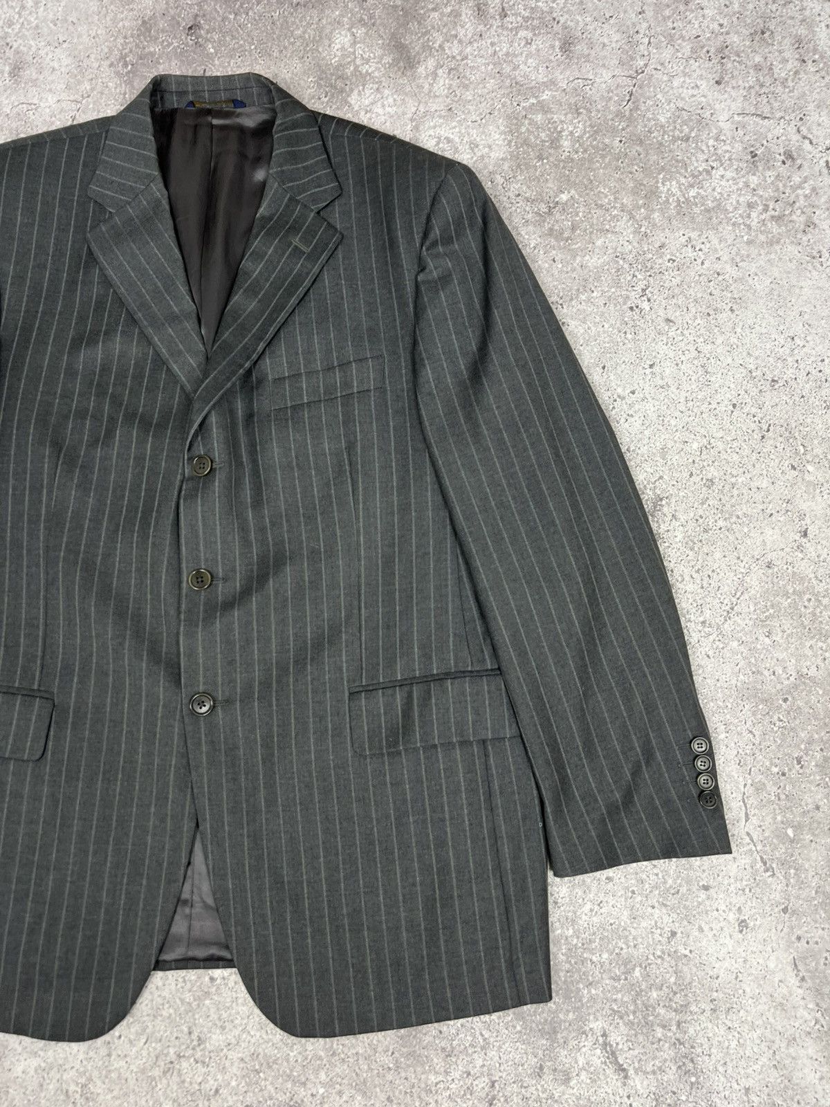 Brooks Brothers Brooks Brothers Ing Loro Piana Wool Blazer Jacket Size 52R - 3 Thumbnail
