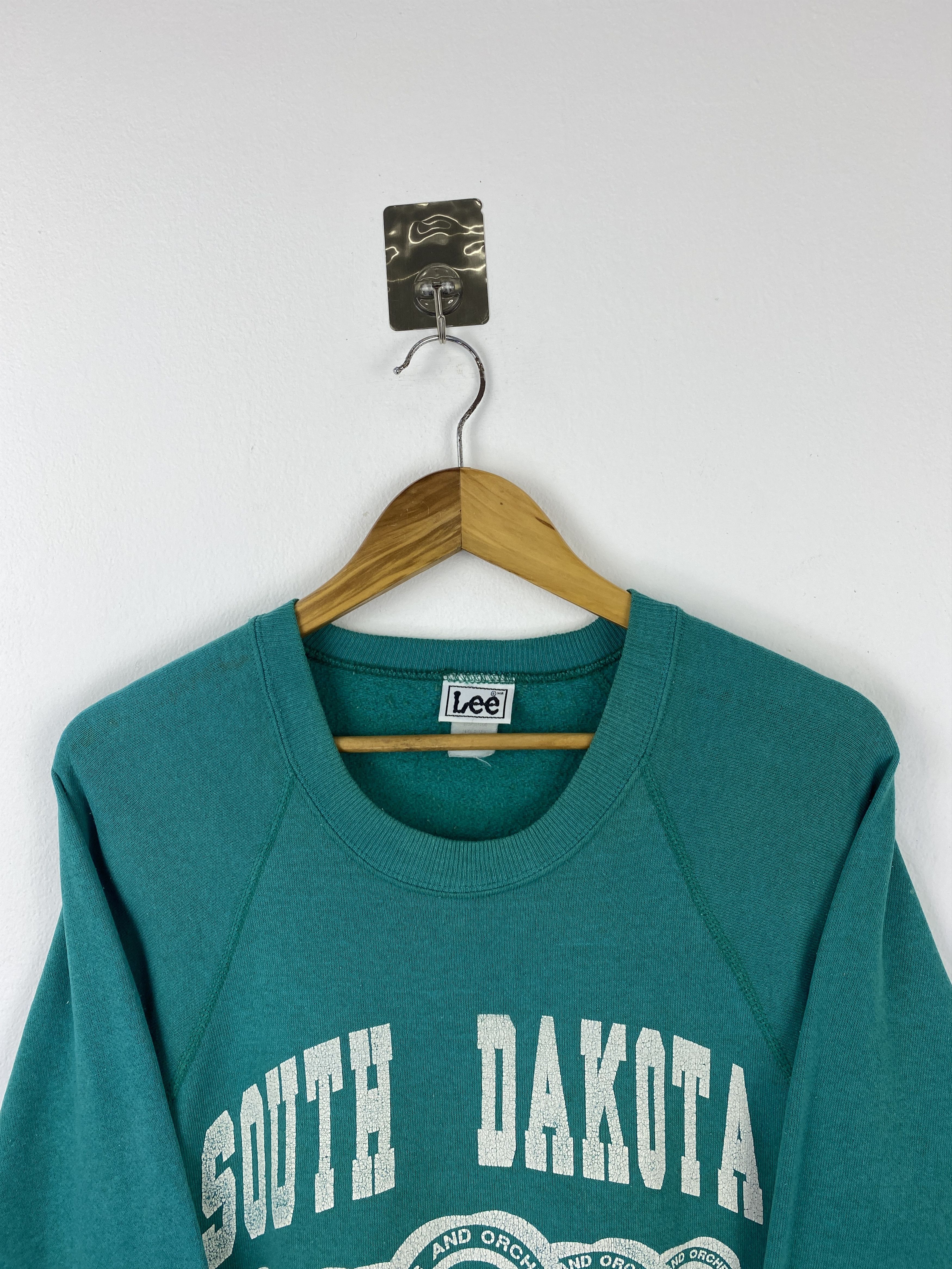 Lee Vintage 90s Lee South Dakota All State Sweatshirt SH0440 Size US L / EU 52-54 / 3 - 2 Thumbnail