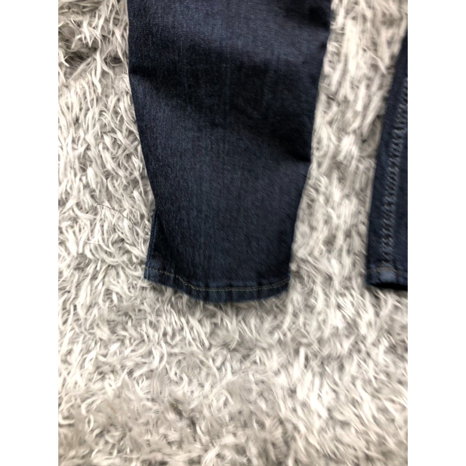 Lee Riders by Lee Jeans Mid Rise Regular Fit Dark Wash Blue 5-Pocket Denim Skinny Women's M Jeans Size 32" / US 10 / IT 46 - 7 Thumbnail