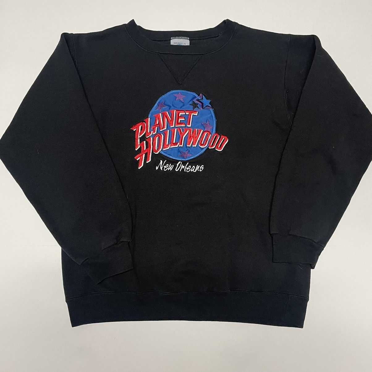 Planet Hollywood × Russell Athletic × Vintage Vintage Planet Hollywood. New Orleans Crewneck Sweatshirt Size US M / EU 48-50 / 2 - 1 Thumbnail