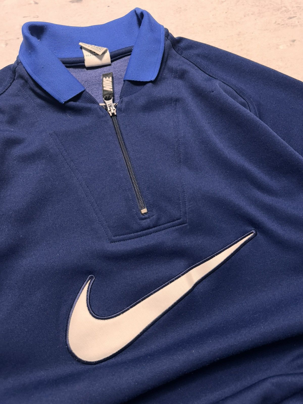 Nike × Vintage NIKE VINTAGE CENTER LOGO OVERSIZE BOXY SWEATSHIRT Size US M / EU 48-50 / 2 - 3 Thumbnail