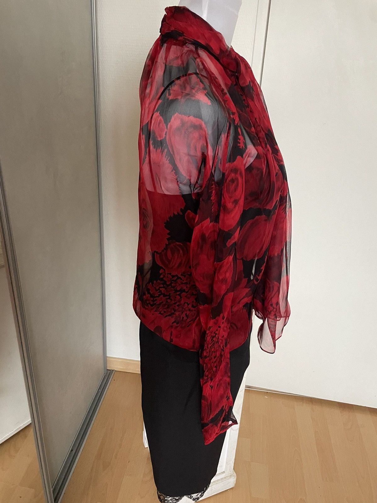 Dior CHRISTIAN DIOR SET SILK BLOUSE AND SKIRT Size S / US 4 / IT 40 - 2 Thumbnail