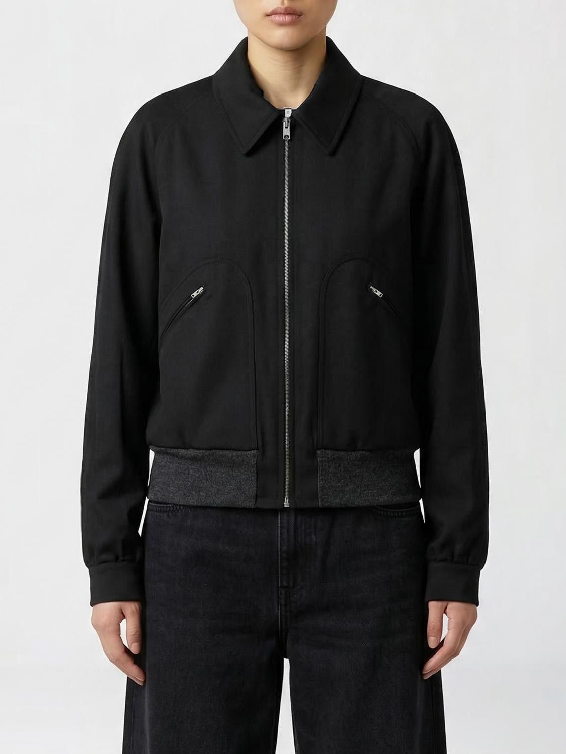 Maison Margiela Maison Margiela Jacket Woman Black Size S / US 4 / IT 40 - 1 Thumbnail