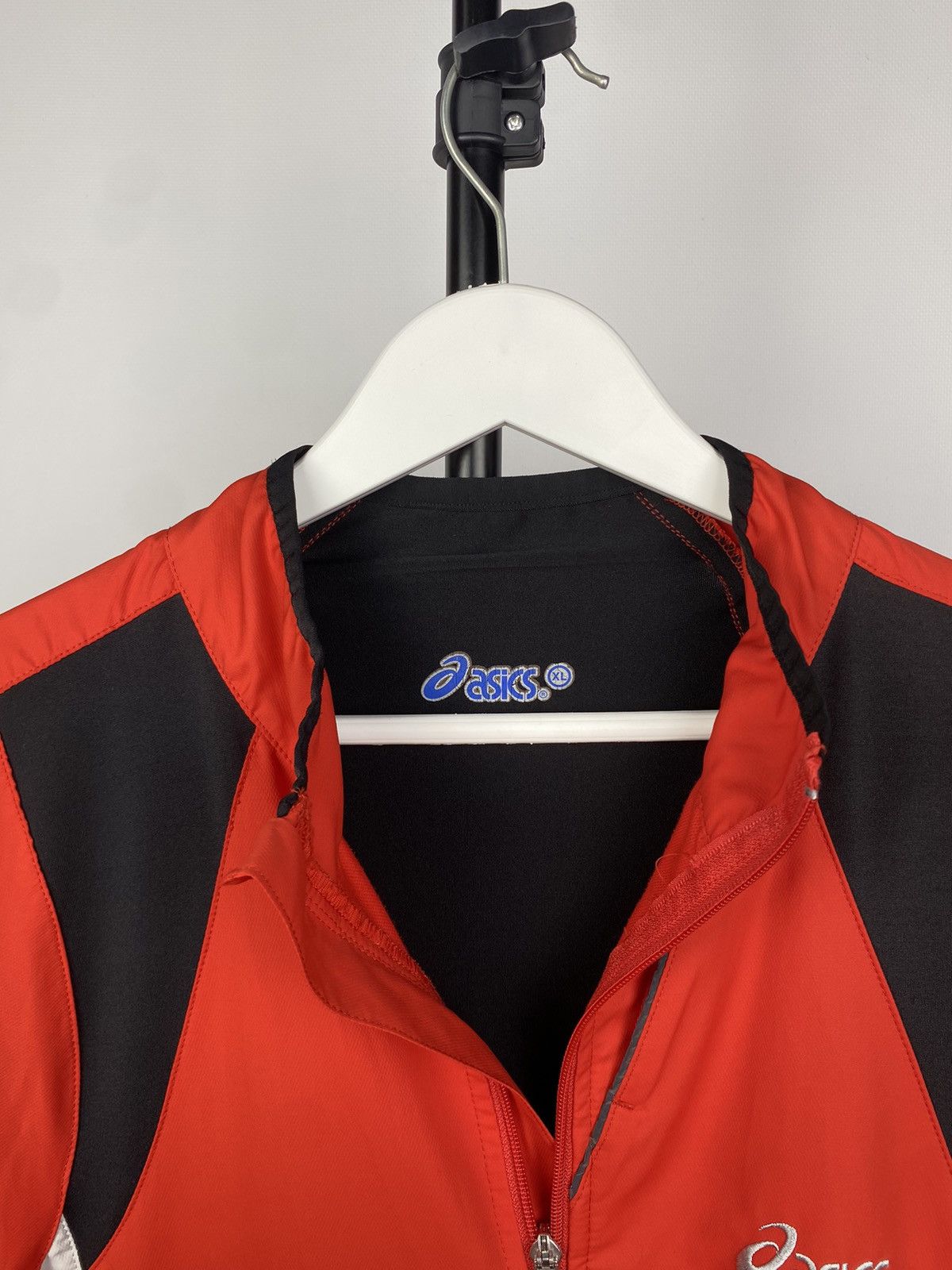 Asics × Vintage Vintage 90s Asics jacket Windbreaker Streetwear Size US L / EU 52-54 / 3 - 6 Thumbnail