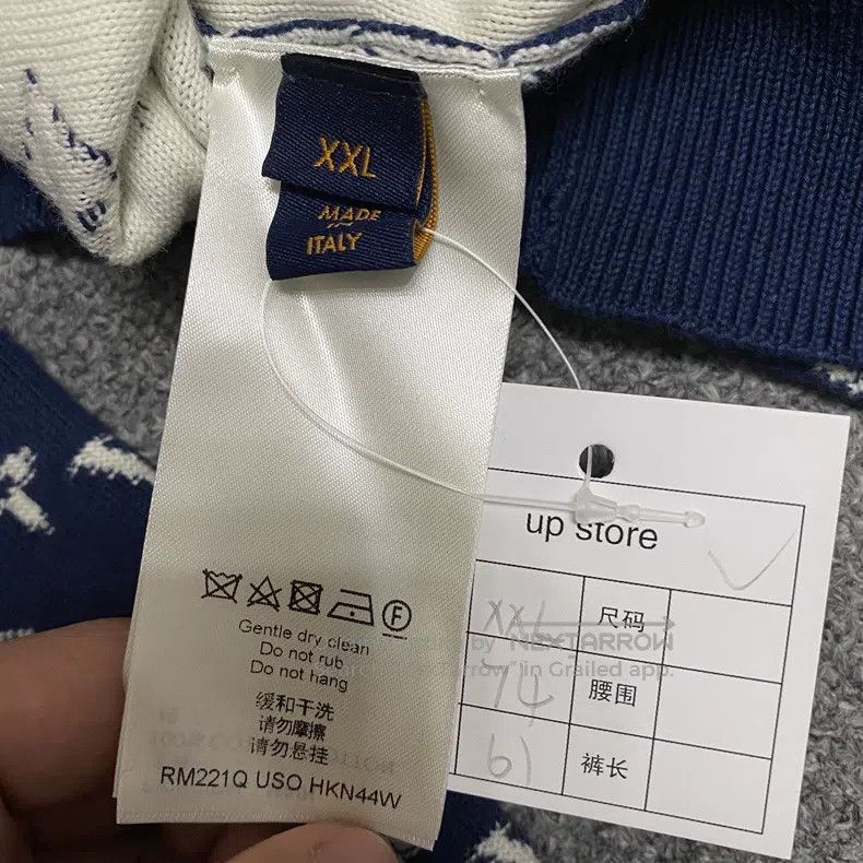 Louis Vuitton Louis Vuitton Gradient Full Print Sweatshirt Size US XXL / EU 58 / 5 - 5 Thumbnail