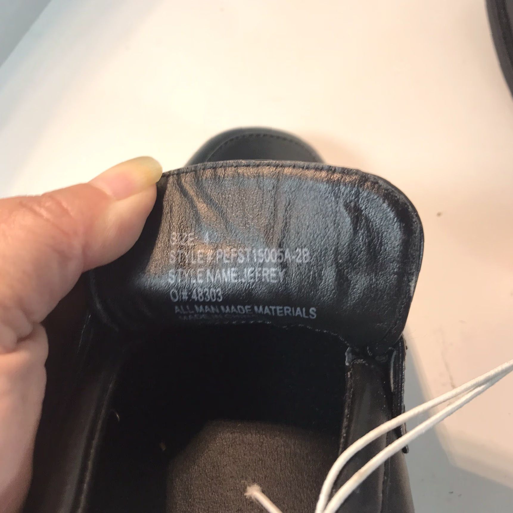 Perry Ellis Perry Ellis Jefrey Women's Loafers Size 4 Black Faux Leather Slip-On Flats Casual Business Size US 4 / IT 34 - 5 Thumbnail