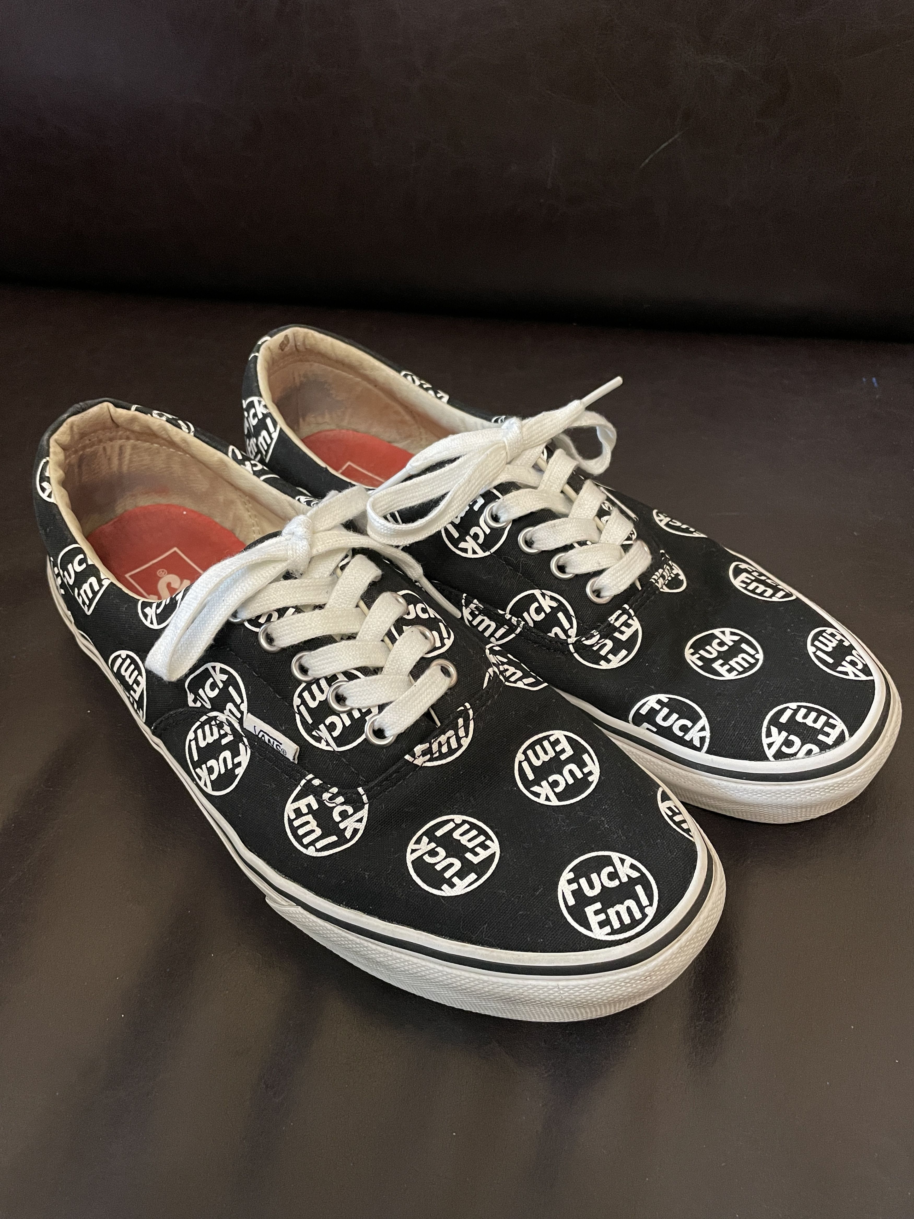 Supreme vans for kids on sale