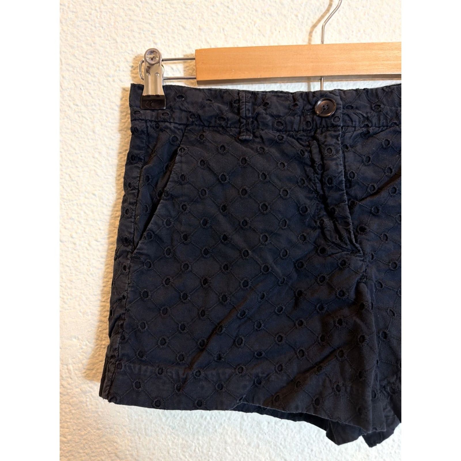 Gap VINTAGE GAP Womens Short True Black 26x3 00 Chino Summer Womens Girls Mens Size 24" / US 00 / IT 34 - 2 Thumbnail