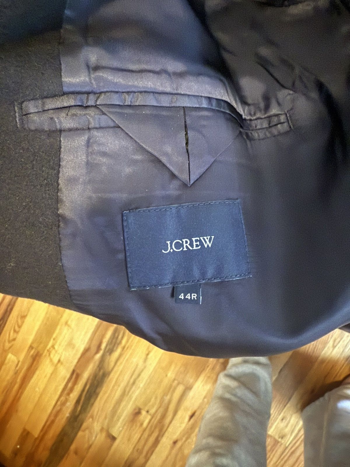 J.Crew Double-breasted peak lapel coat in wool cashmere blend Size US XL / EU 56 / 4 - 5 Thumbnail