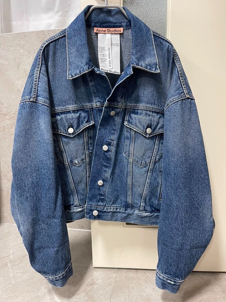 Issey Miyake Issey Miyake size:36 Retro loose denim jacket Size XS / US 0-2 / IT 36-38 - 2 Thumbnail
