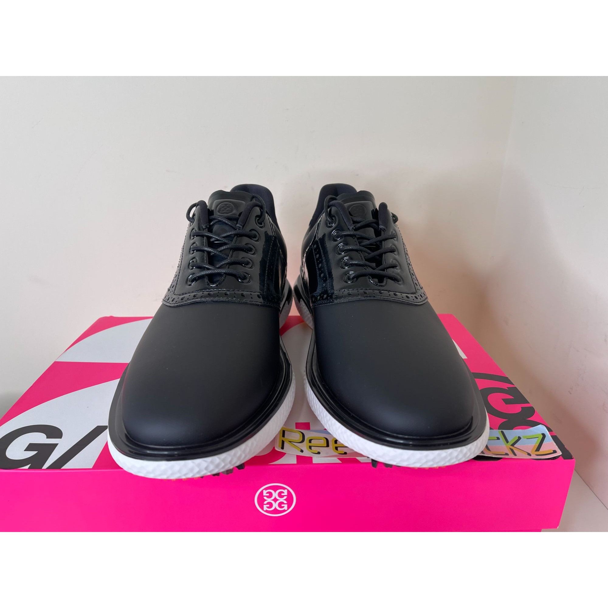 G/FORE G/FORE Gallivan2r G/Lock Saddle Black Golf Shoes Mens 15us Size US 15 / EU 48 - 3 Thumbnail