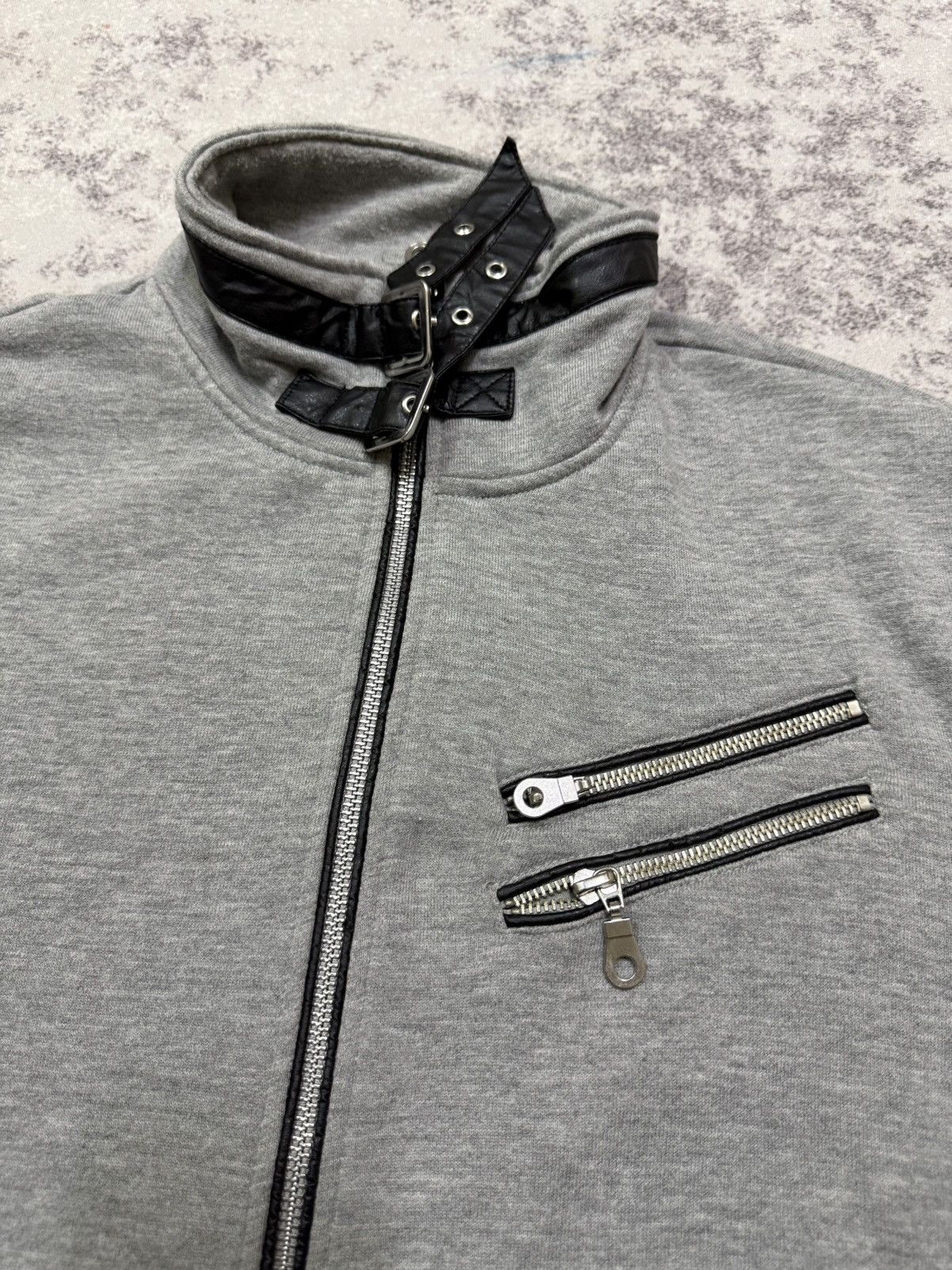 semanticdesign Semantic Design Neck Belted Zip Up Sweater Size US M / EU 48-50 / 2 - 4 Thumbnail