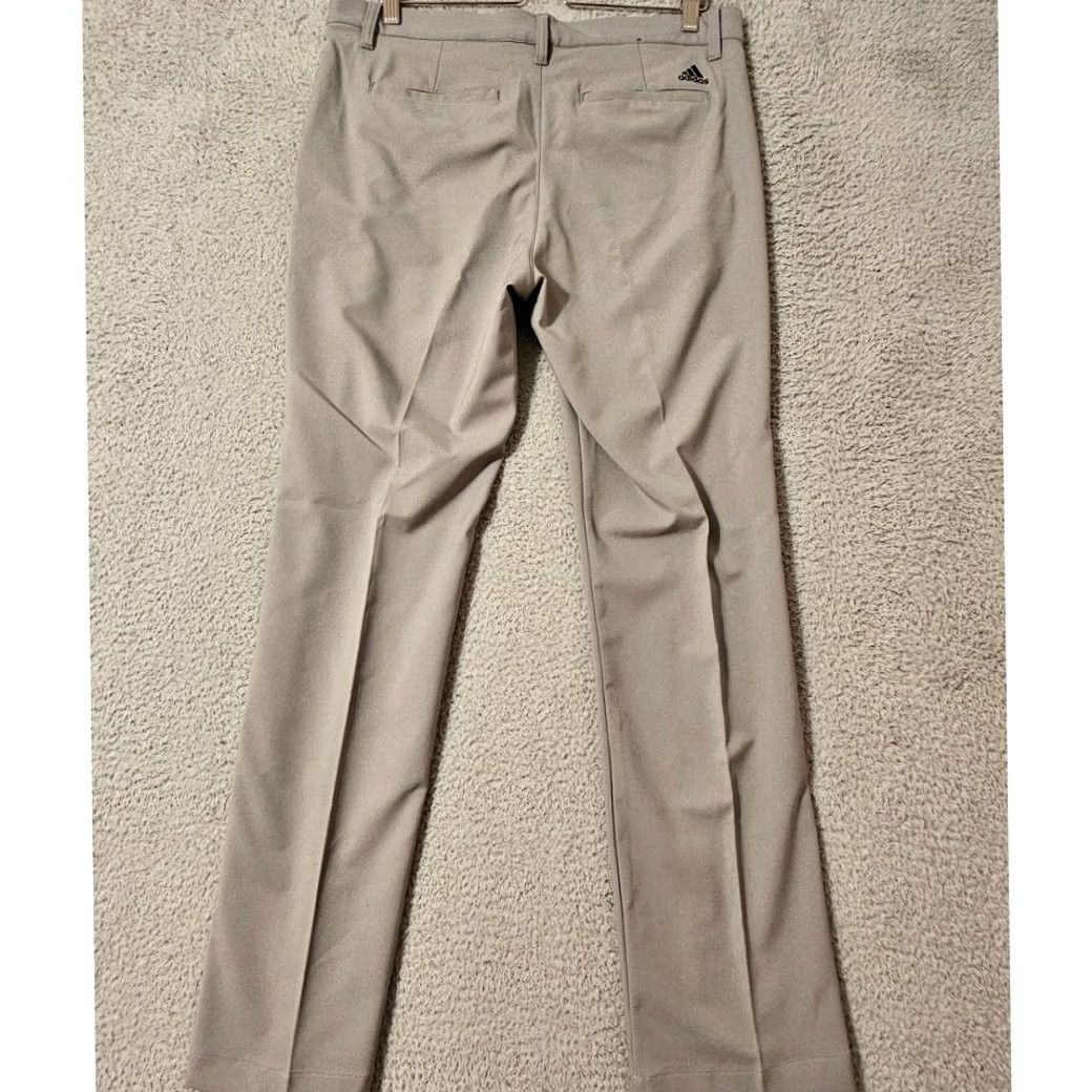 Adidas Adidas Golf Performance Pants Mens Gray 32x32 Chino Stretch Tech Ultimate 365 Size US 32 / EU 48 - 2 Thumbnail