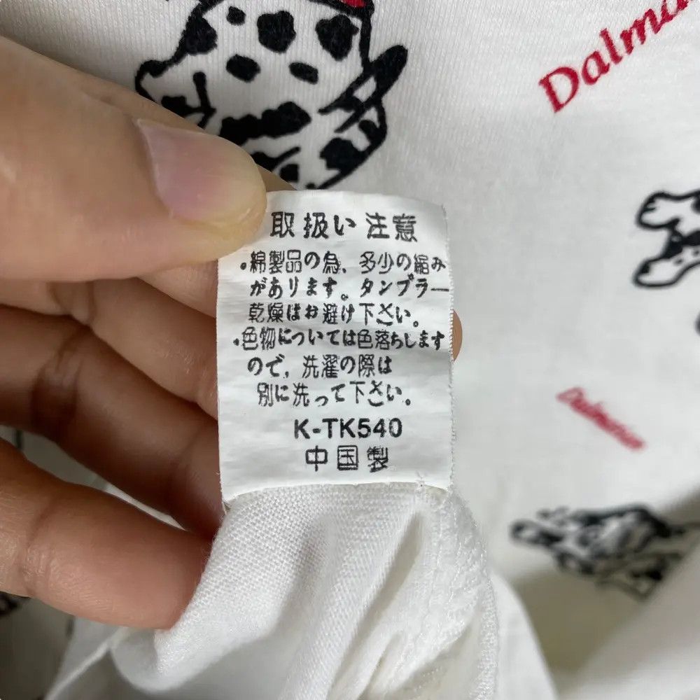 Vintage Vintage DALMATIAN DOG Cartoon Graphic Tee Shirt Large Size Size US L / EU 52-54 / 3 - 8 Thumbnail