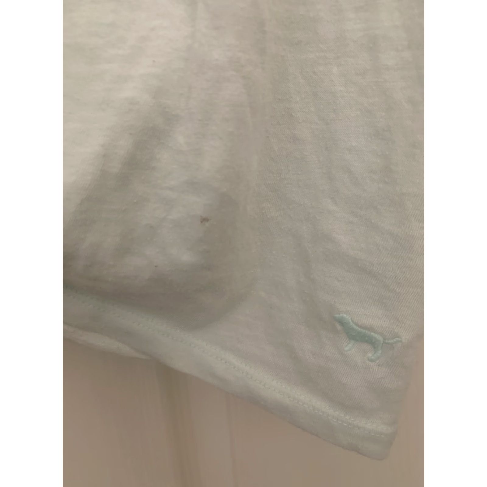 Victoria's Secret VICTORIA SECRET Women’s T Shirt Women’s Size Small Teal Blue V Neck Size S / US 4 / IT 40 - 3 Thumbnail