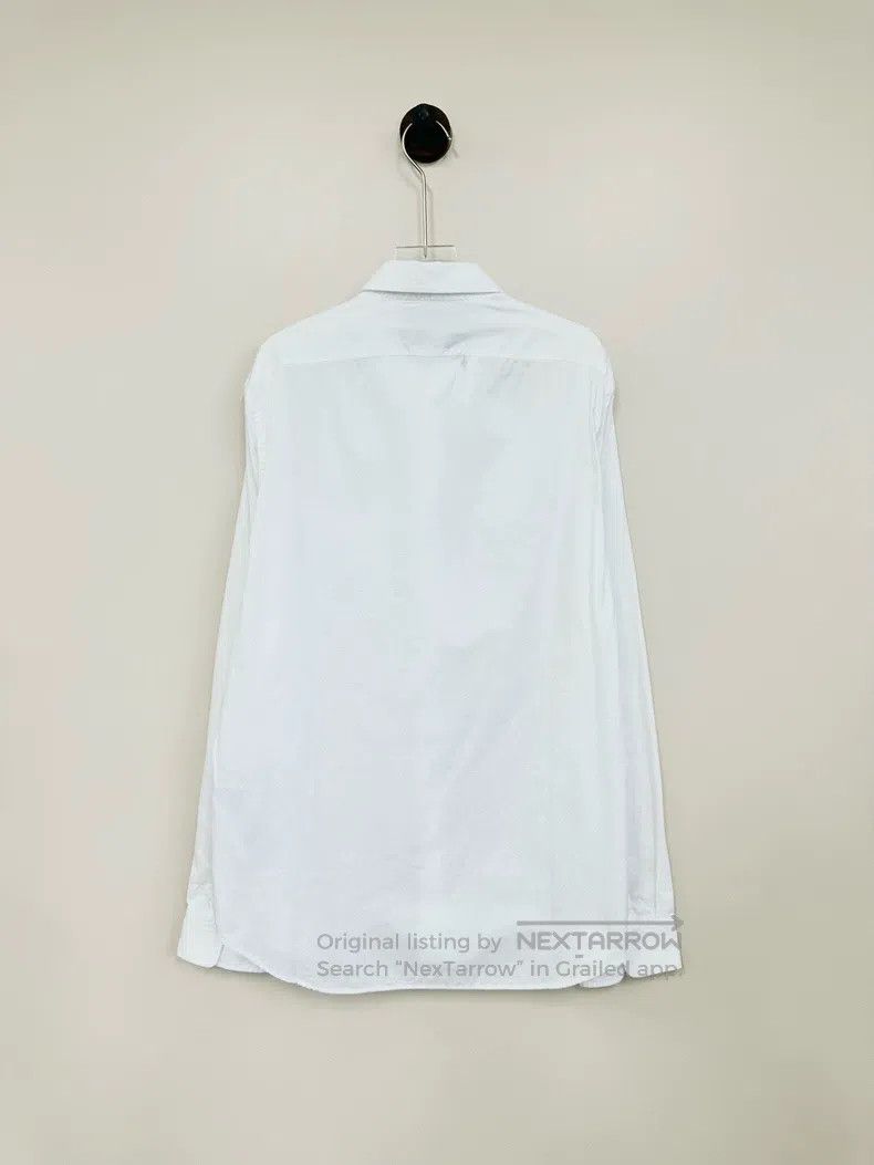 Gucci Gucci Size16 White embroidered letter logo shirt Size US M / EU 48-50 / 2 - 2 Thumbnail