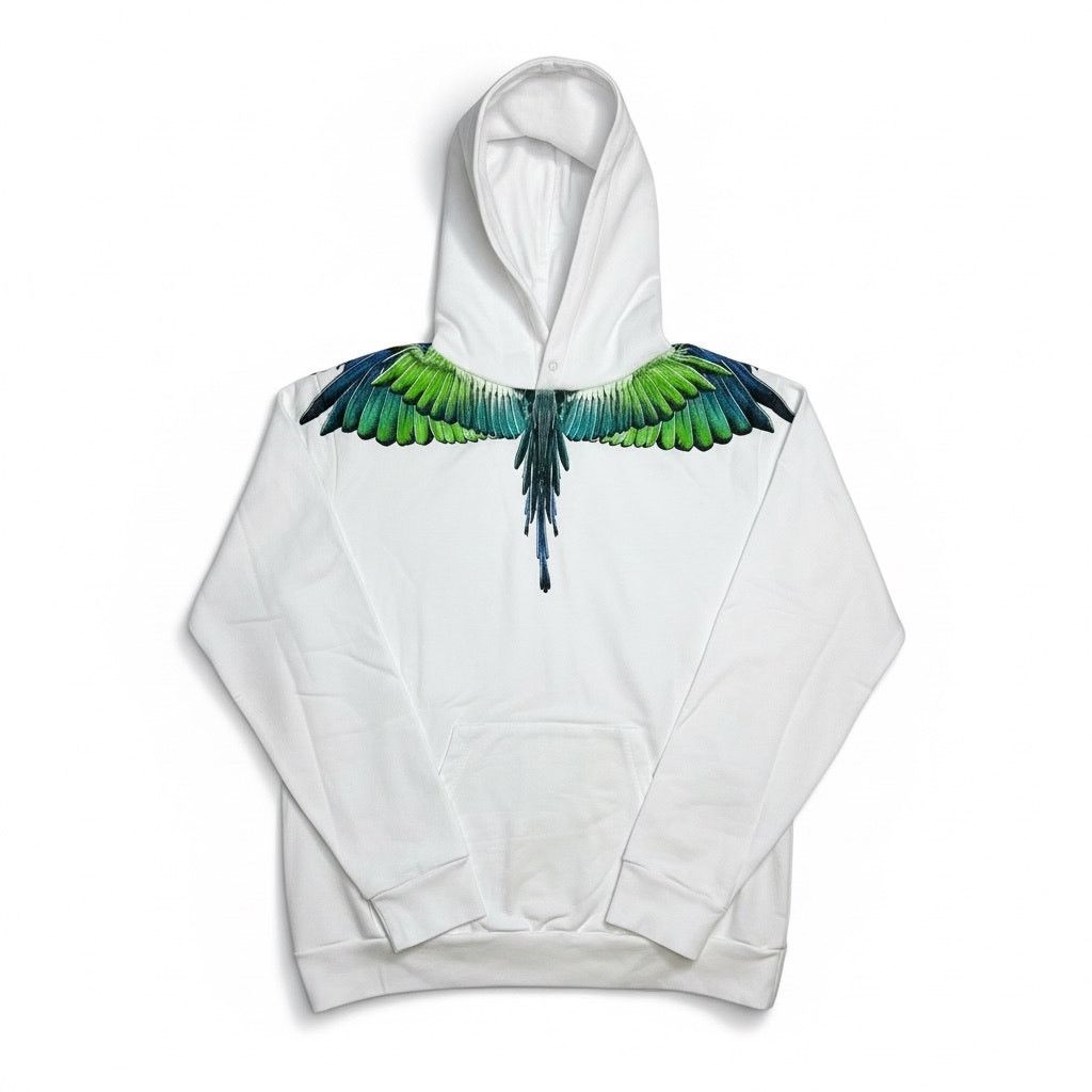 Marcelo Burlon Marcelo Burlon County of Milan Icon Wings Hoodie [Size XL] Size US XL / EU 56 / 4 - 1 Thumbnail