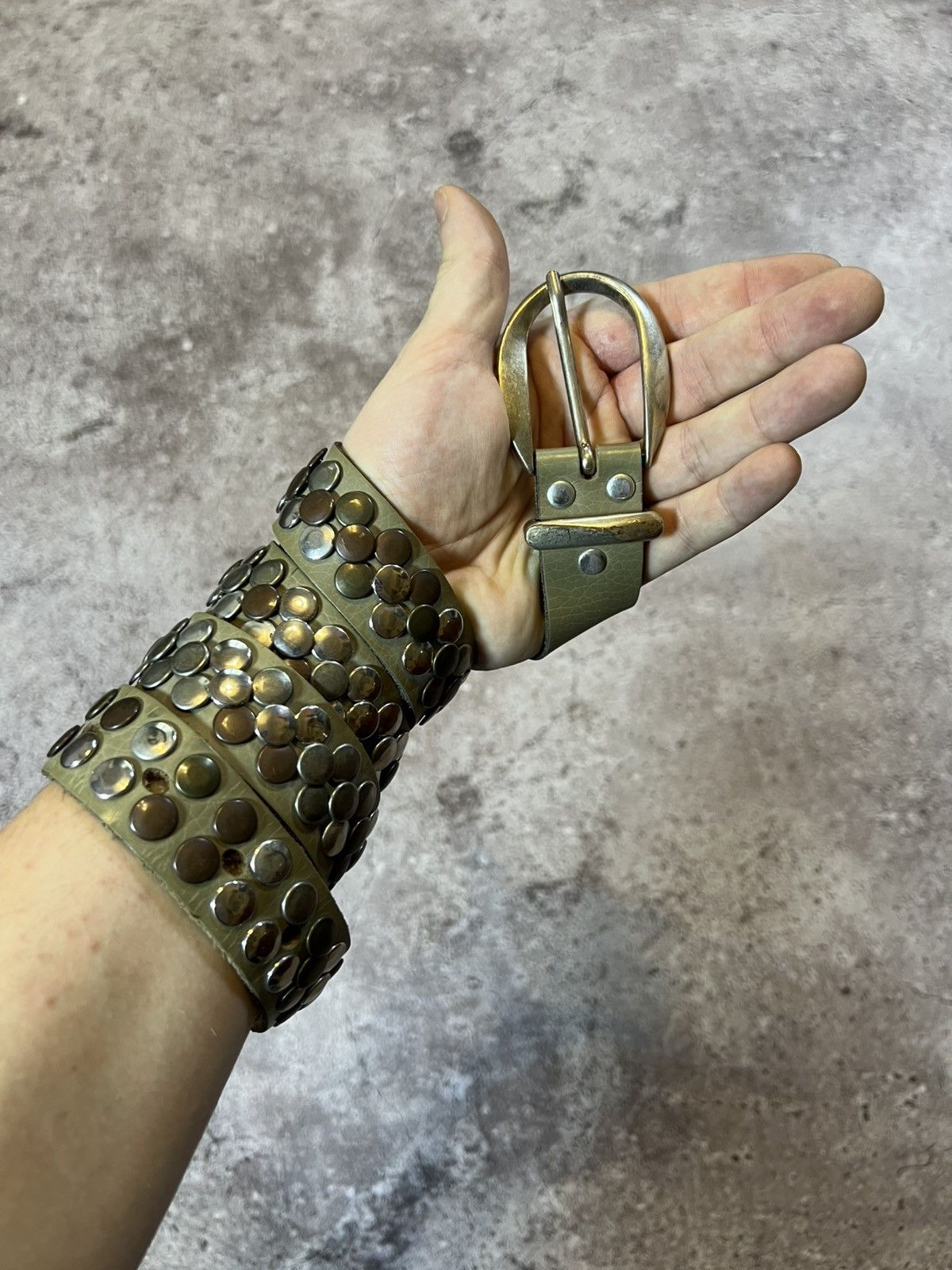 Number (N)ine Number Nine Style Bullet Belt Punk Grunge Style