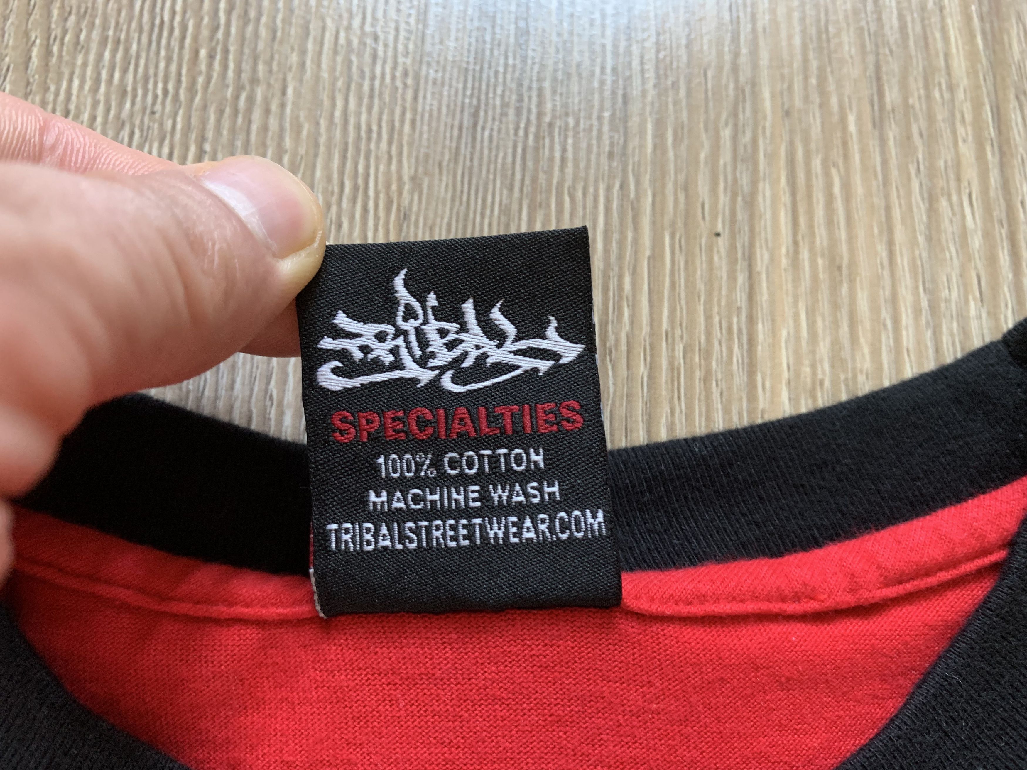 Tribal Streetwear × Vintage Tribal Gear Vintage Printed Logo T-Shirt Size US XXL / EU 58 / 5 - 8 Thumbnail