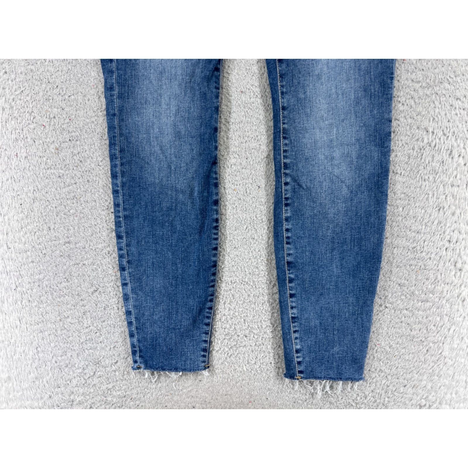 Denime &Denim Jeans Womens 31 Blue Denim Super Skinny High Waist Ankle Length Size 24" / US 00 / IT 34 - 2 Thumbnail