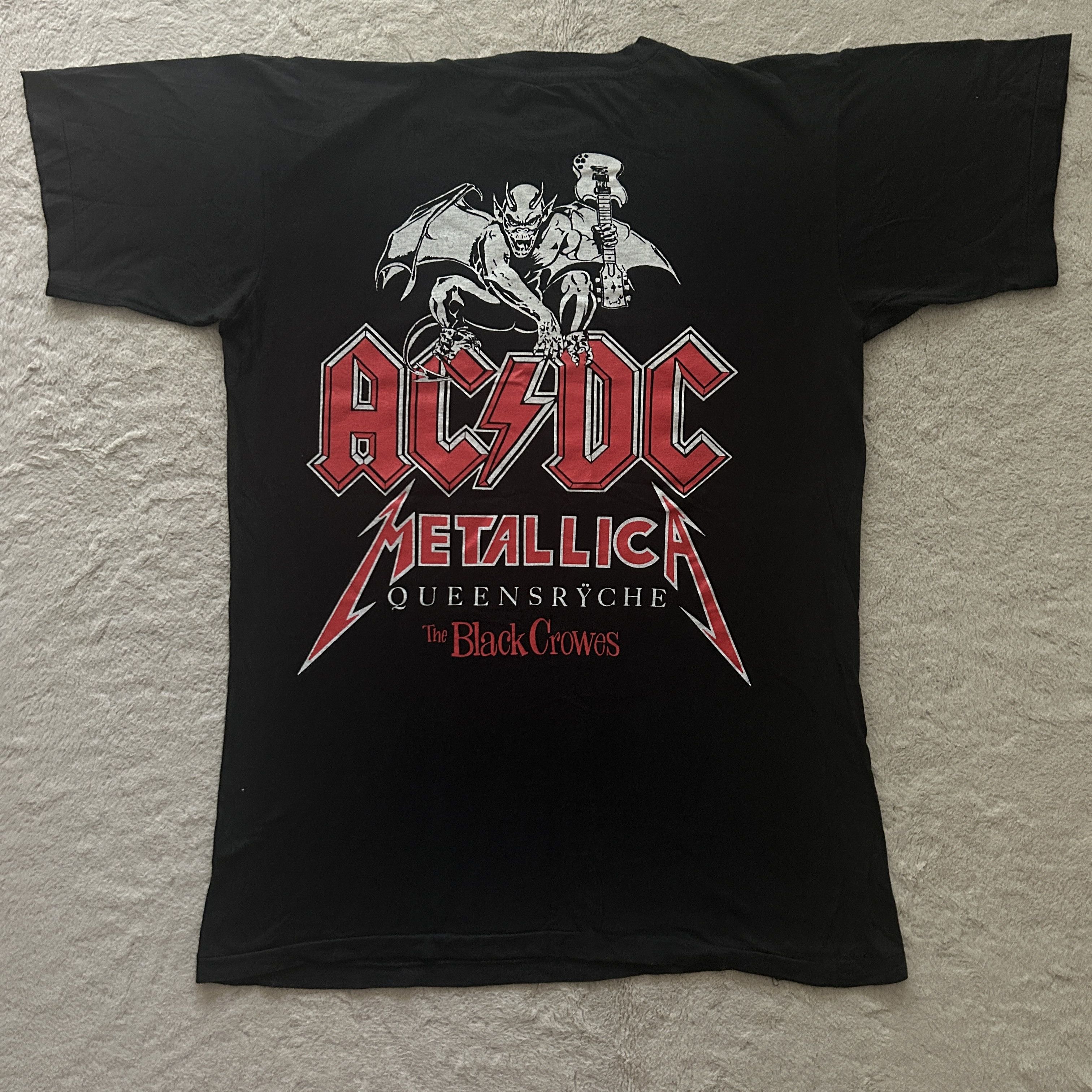 Band Tees Vintage AC/DC Get This Into Your Head 1991 Tour Band T-shirt Size US XL / EU 56 / 4 - 2 Thumbnail