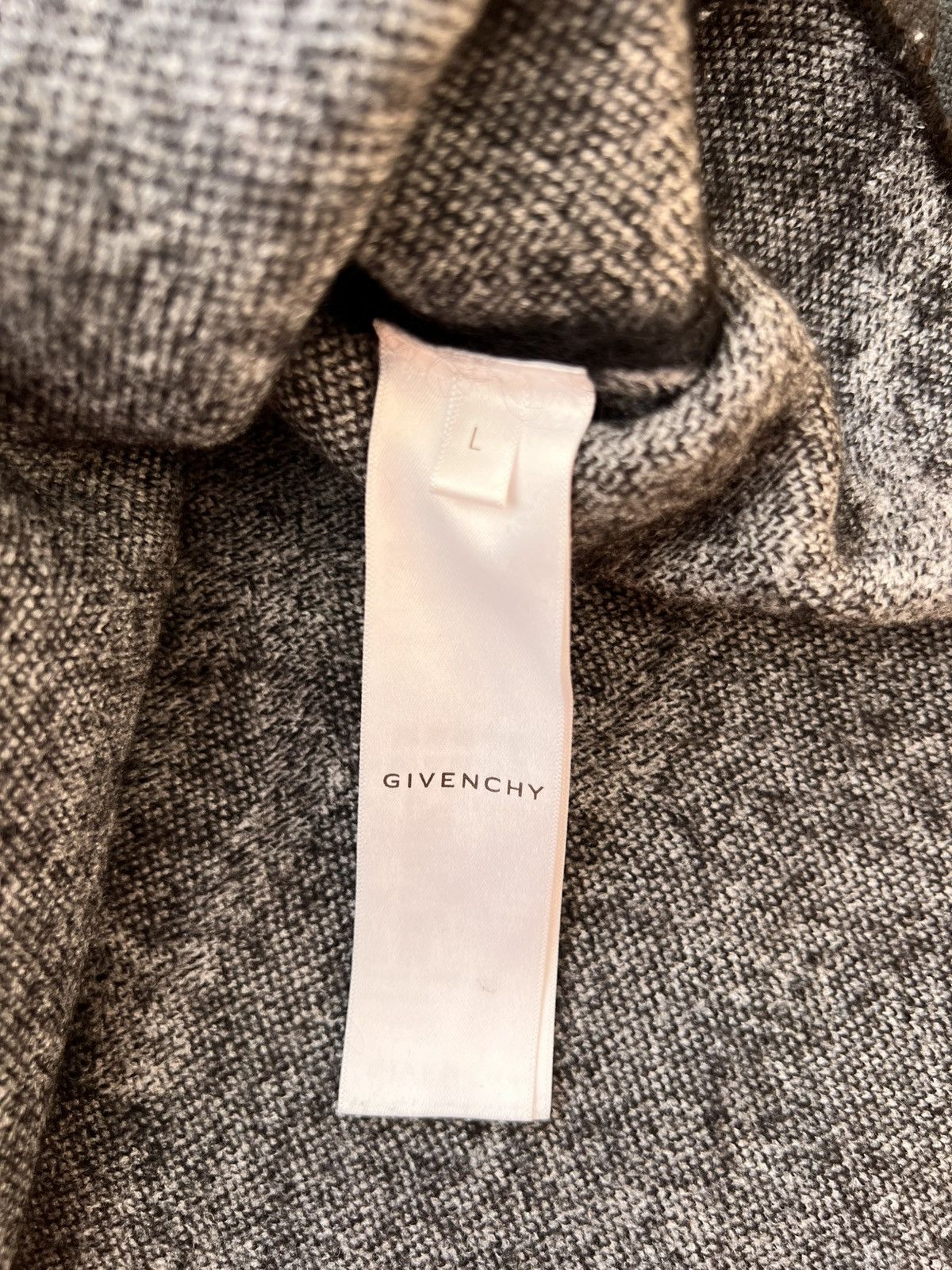 Givenchy Givenchy Spider Web Mohair Sweater Black net wool knitwear Size US L / EU 52-54 / 3 - 22 Thumbnail