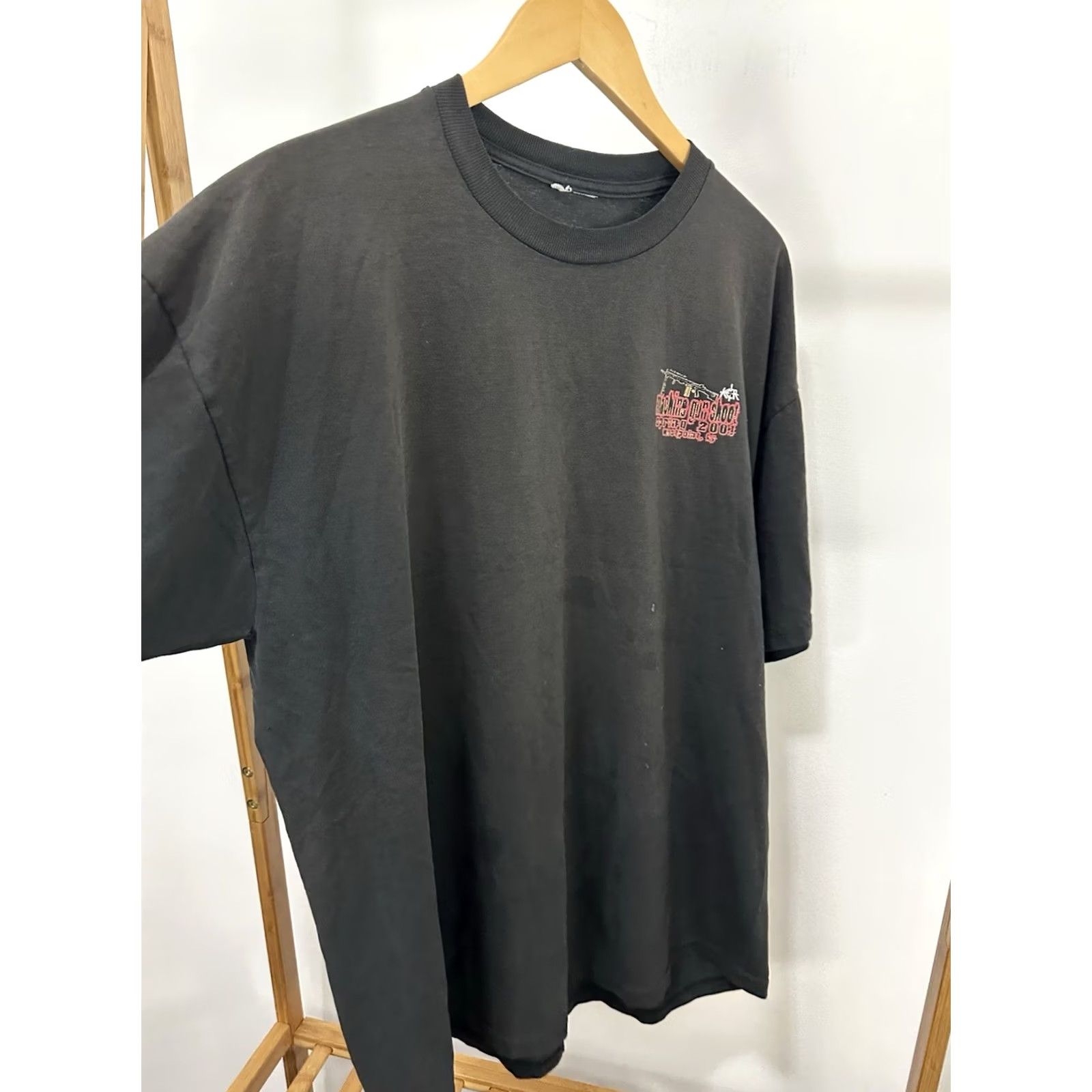 Toy Machine VTG H&K Machine Gun West Point KY Faded Rifle NRA Worn T-Shirt XL Black Mens XL T-Shirt H&K Shirt olds 90s Size US XL / EU 56 / 4 - 4 Thumbnail